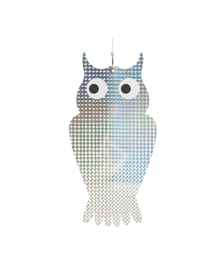 Fågelskrämma reflex shiny owl Uggla silverline