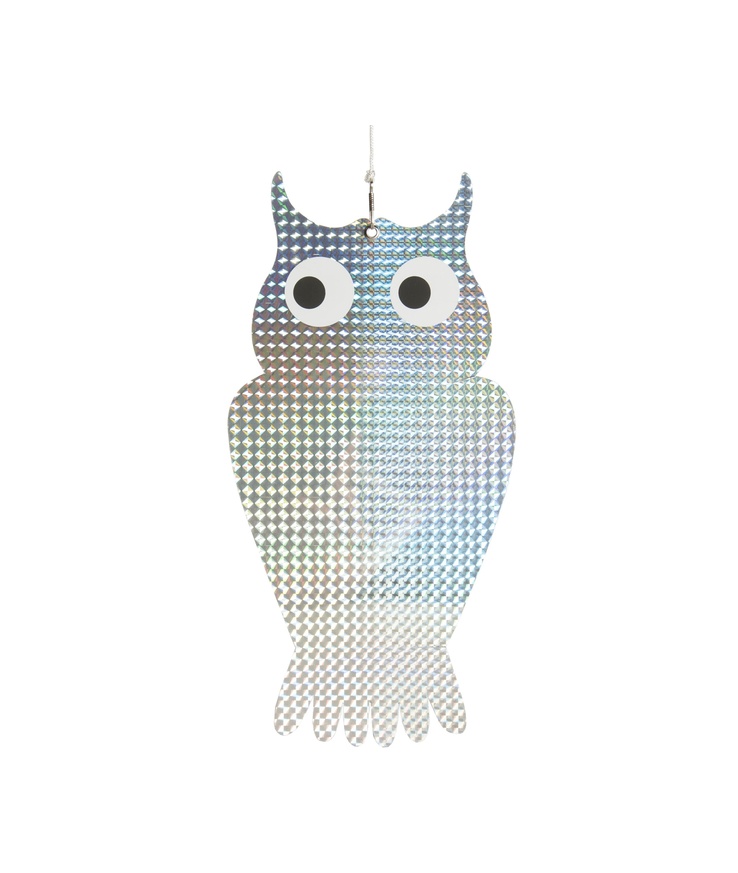 Fågelskrämma reflex shiny owl Uggla silverline