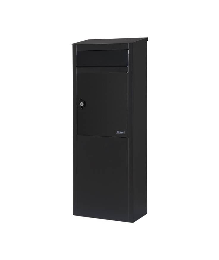 Postlåda mark m1500 svart Berglund