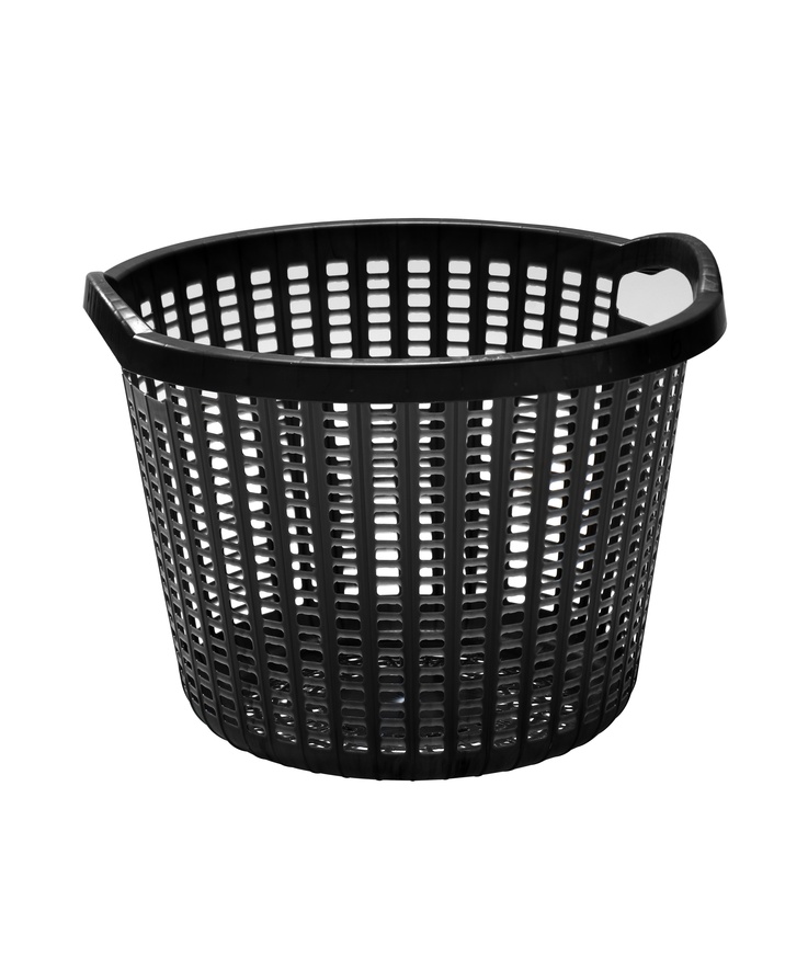Lövkorg ergo svart recycled 55l