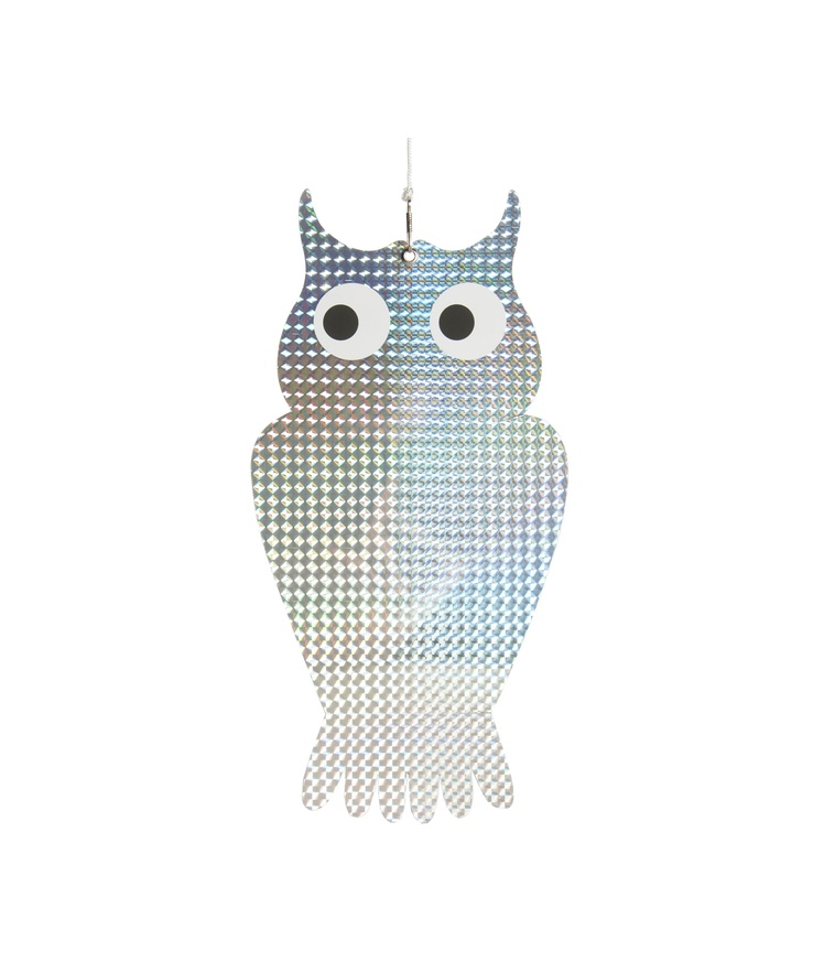 Fågelskrämma reflex shiny owl Uggla silverline