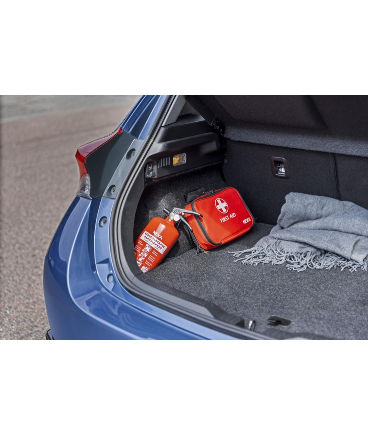 Brandsläckare röd 2kg pulver 13a 89b c nexa