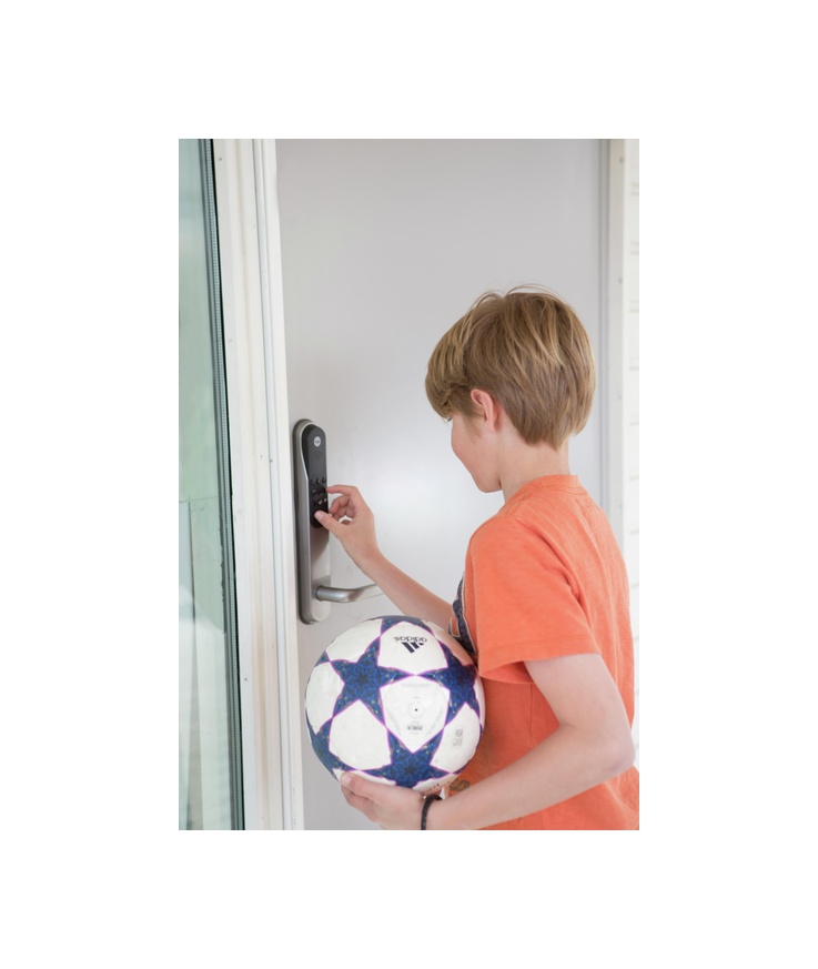 Låssats yale doorman classic Connected silver