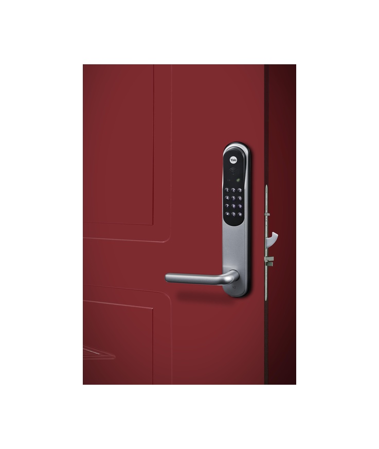 Låssats yale doorman classic Connected silver