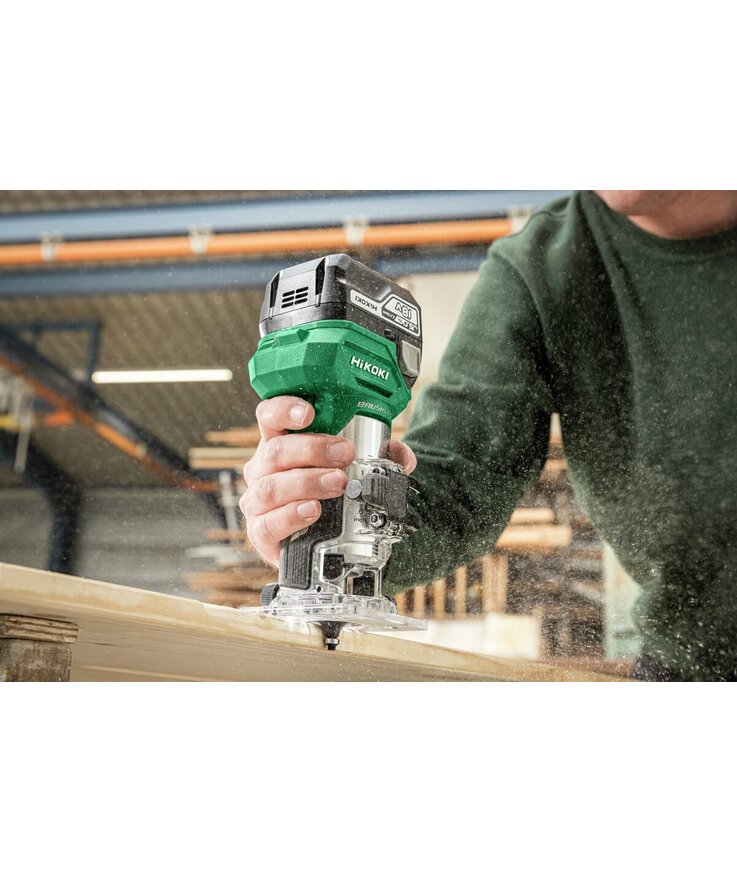 Kantfräs m1808da t/o hsc Hikoki 18v u batteri/laddare
