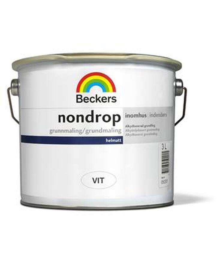 Grundfärg nondrop vit 1l