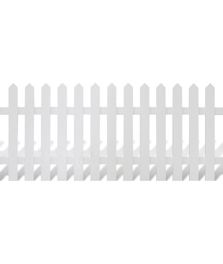 Staket skagen vit 180x77cm