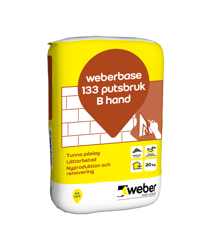 Putsbruk base 133 b hand 20kg