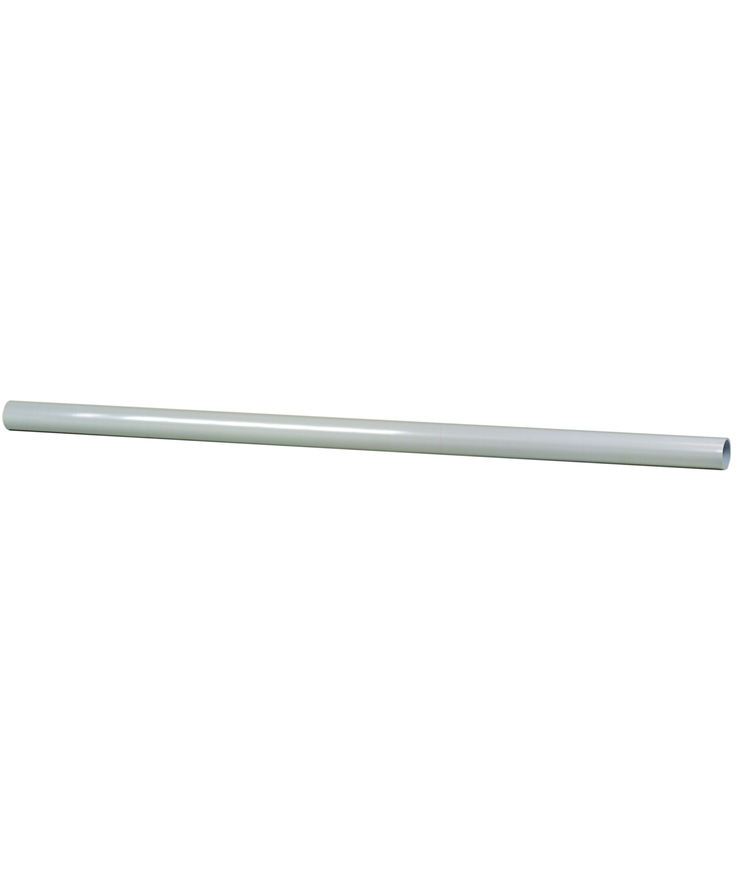 Rör utan muff vita 40mm 2m