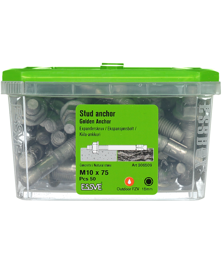 Expander golden anchor fzv M10x75