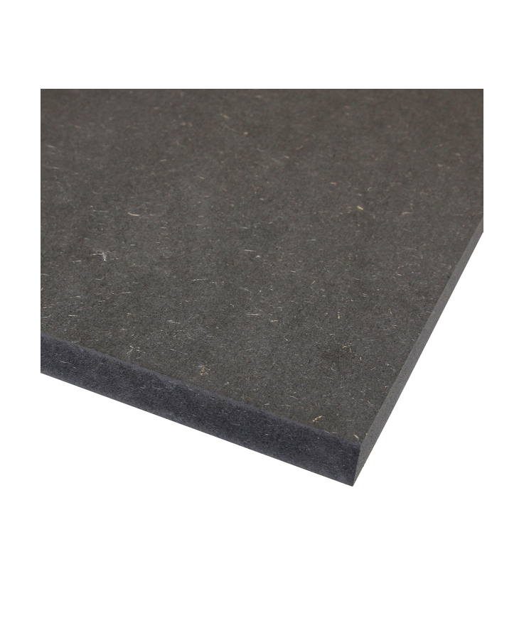 Mdf-skiva svart 19x1220x2440mm 42141902