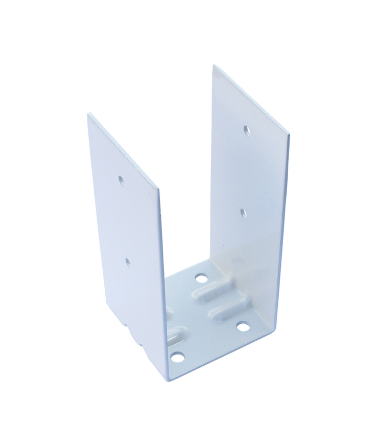 Stolpfundament golv vit 71x71mm