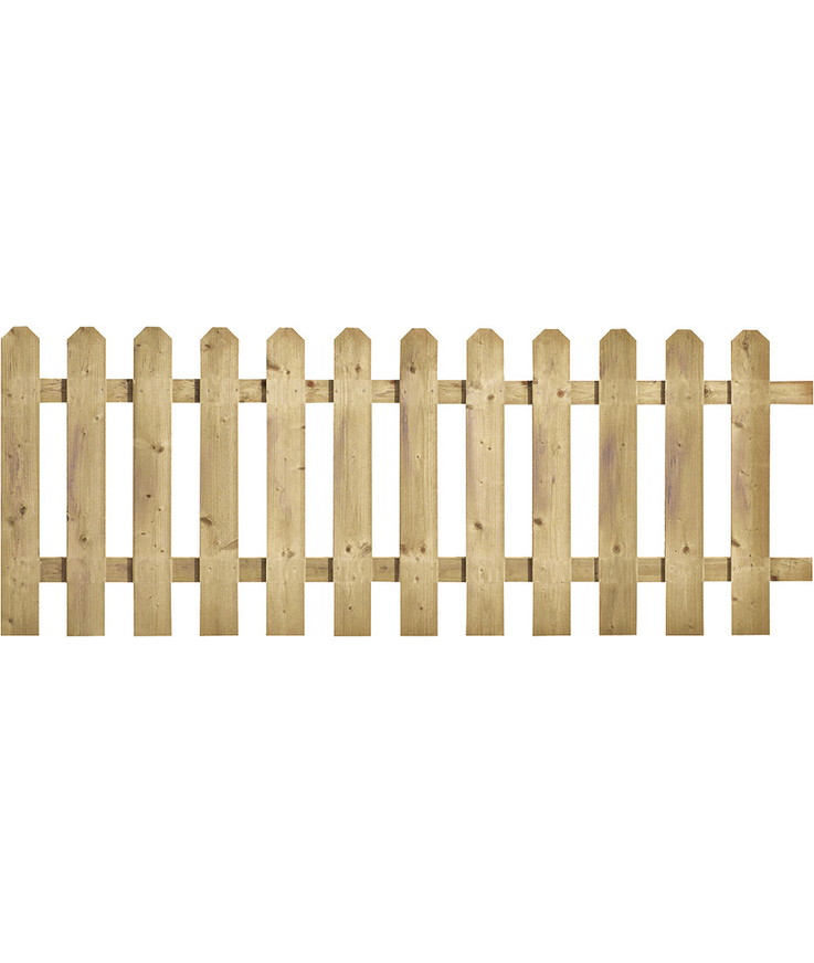 Staket 115 original Tryckimpregnerad gran 200x59,5