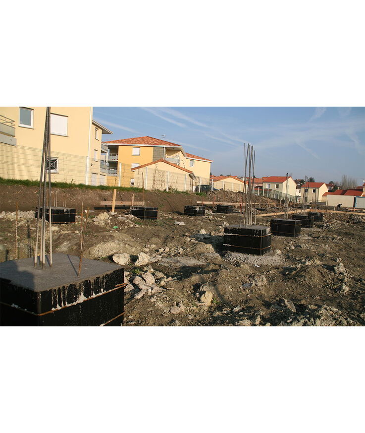 Fundamentform gop fundalite Svart 1200x2400x10mm