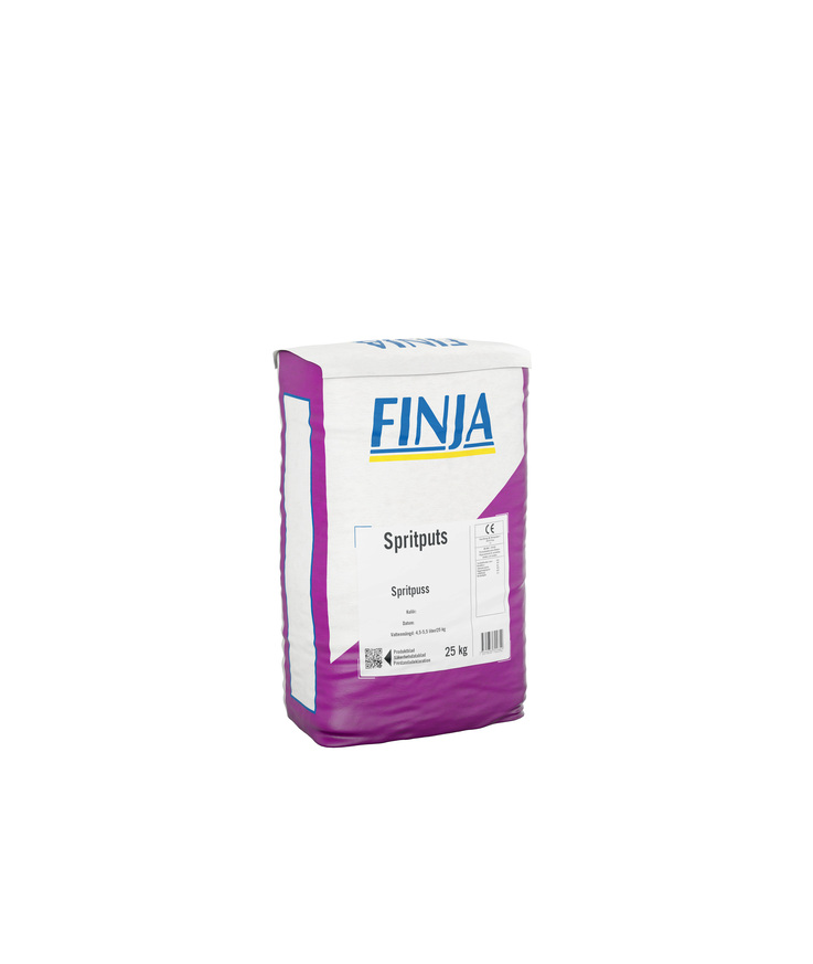 Spritputs kc hand 0-8 vit Fc100 25kg