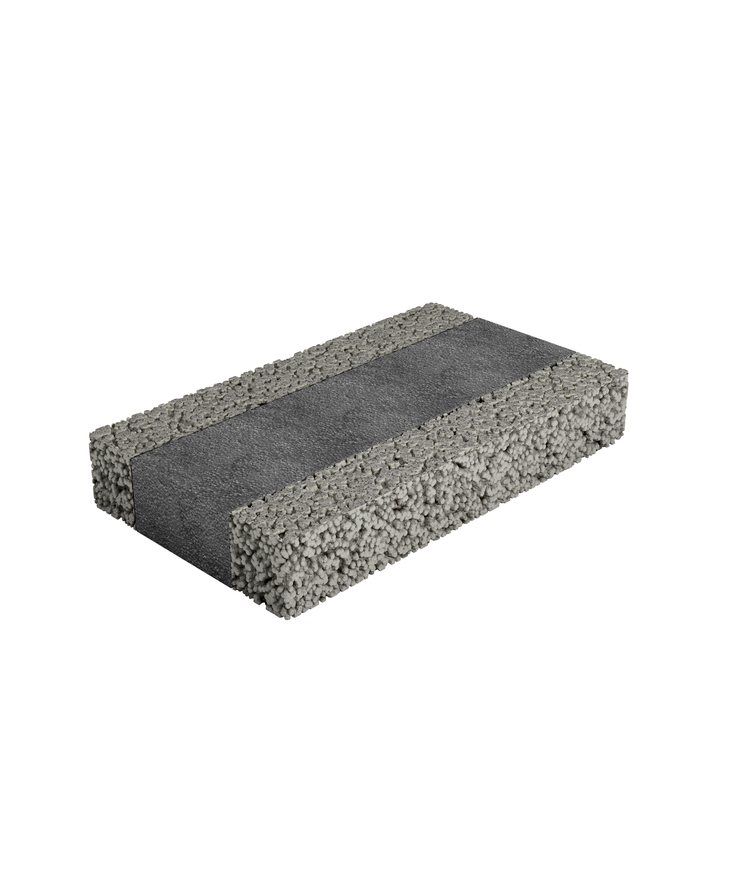 Isolerblock exakt passblock 350x95x600