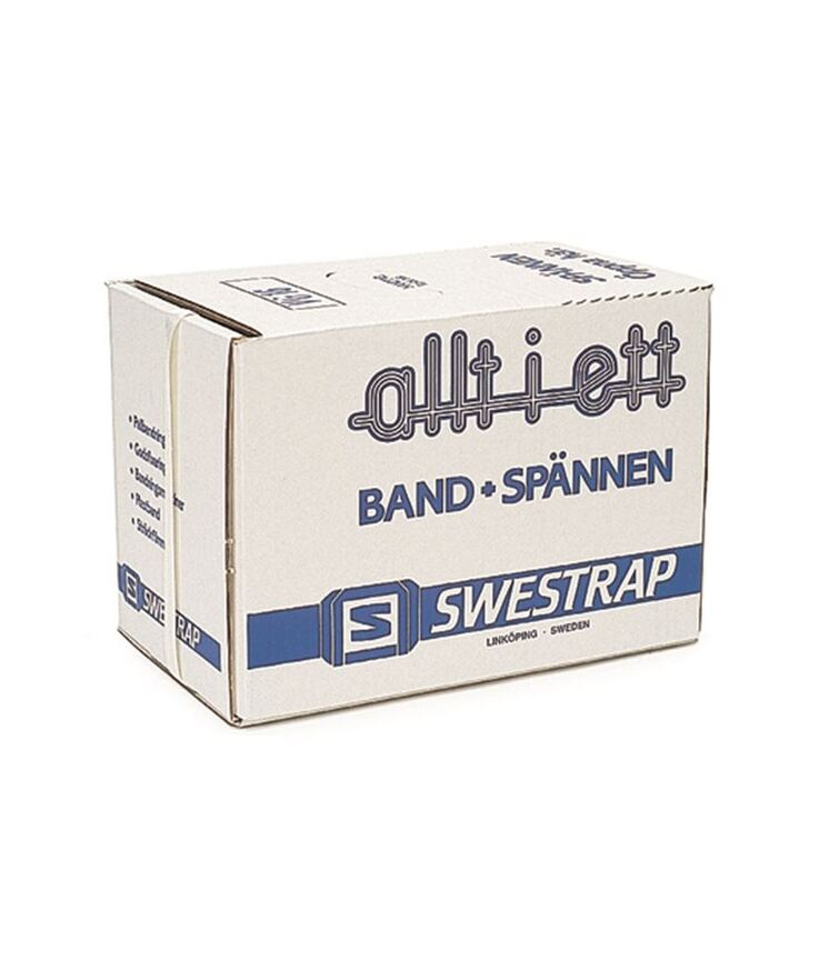 Emballageband vg16 vit 80spän Ett med 80 spännen 200m
