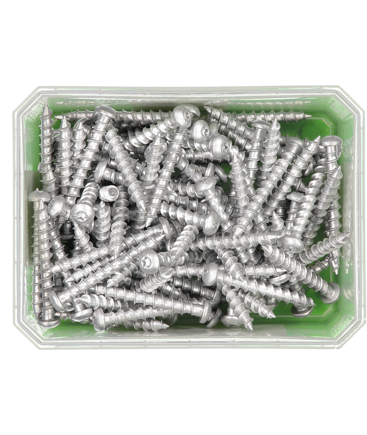 Lättbetongskruv kullrigt huvud Corrseal 8x65