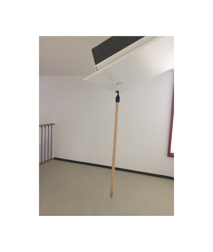 Manöverstång till vindstrappa I trä ei60