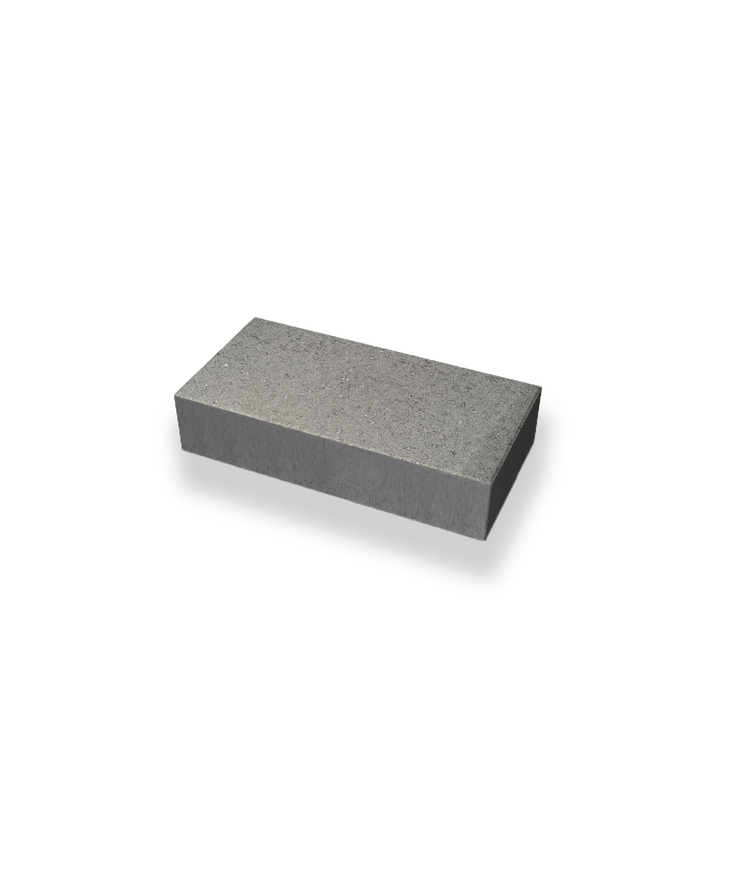Block slät till mur/trapp/kant Grafit b 700x350x150mm