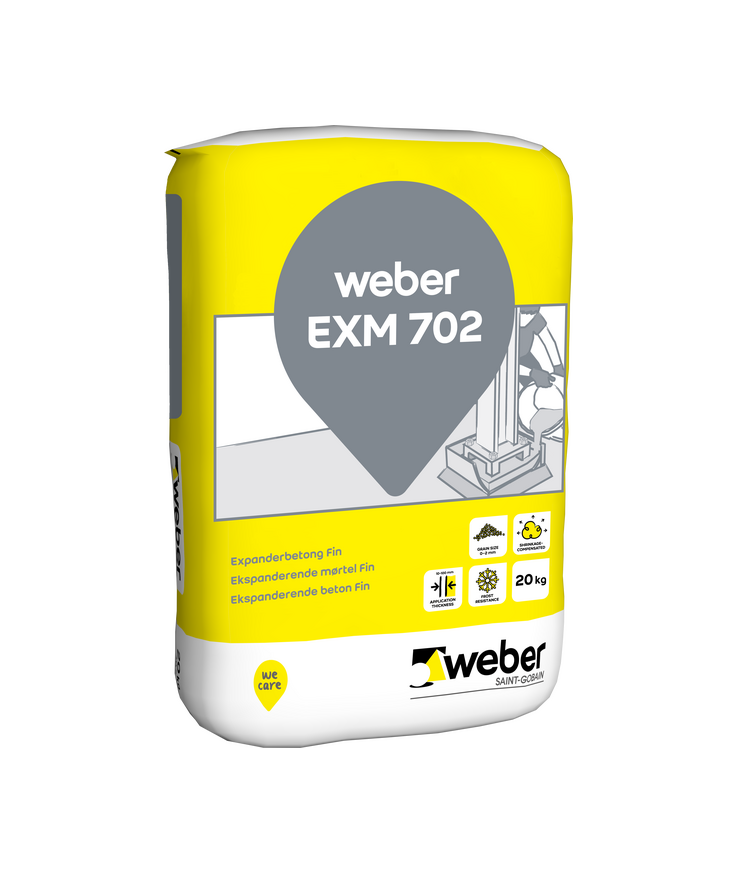 Expanderbetong exm 702 fin 20kg
