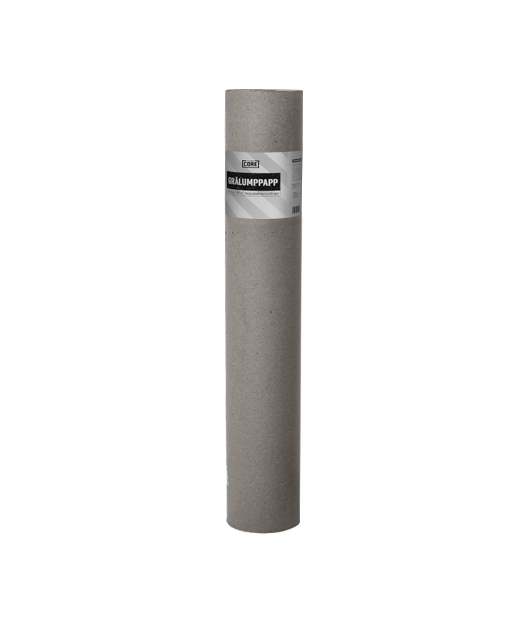 Grålumppapp core ca 350g 30x1m