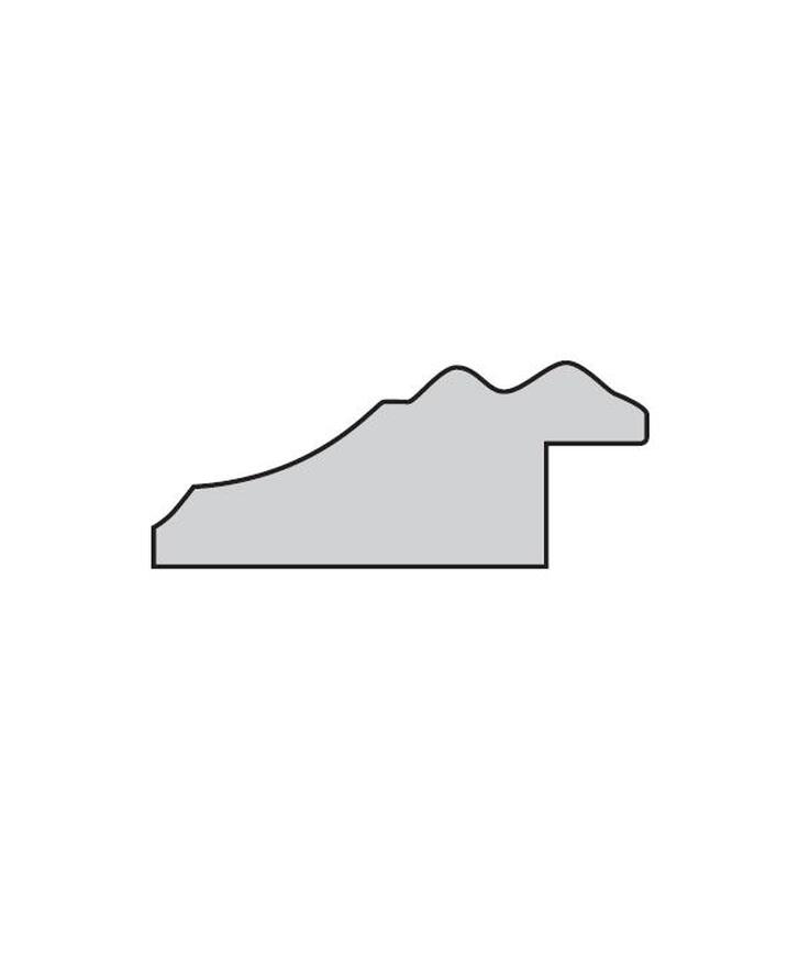 Bröstlist profil 113 furu 21x45x3300mm