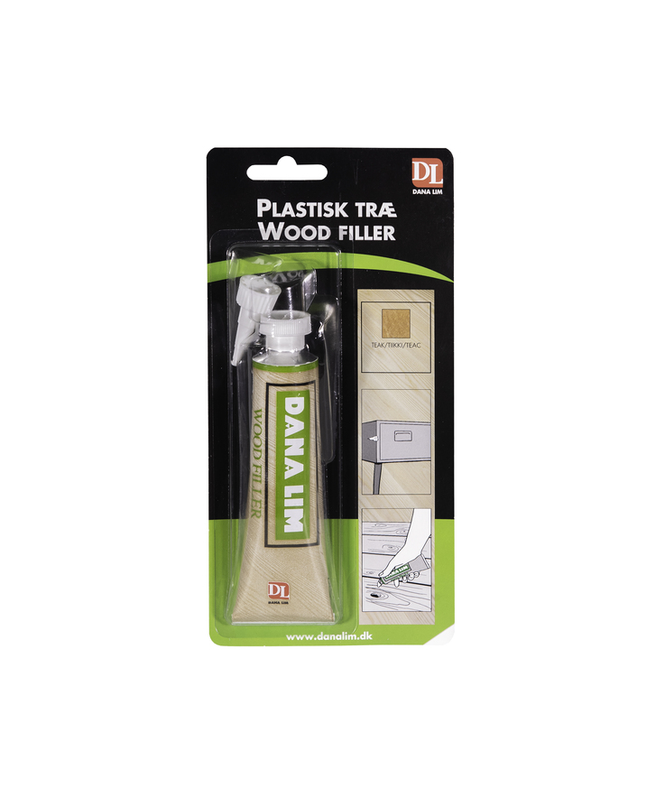 Plastiskt trä 638 teak 75ml