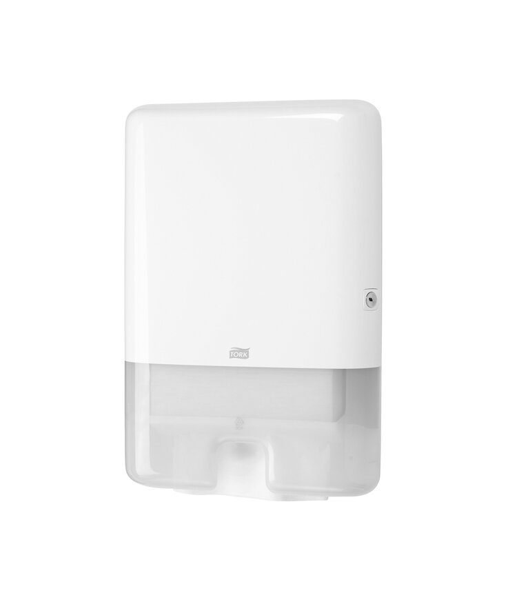 Dispenser tork handduk h2 Plast vit 552000