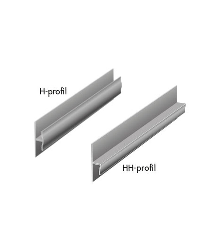 Vinkelprofil h50/50 3000mm