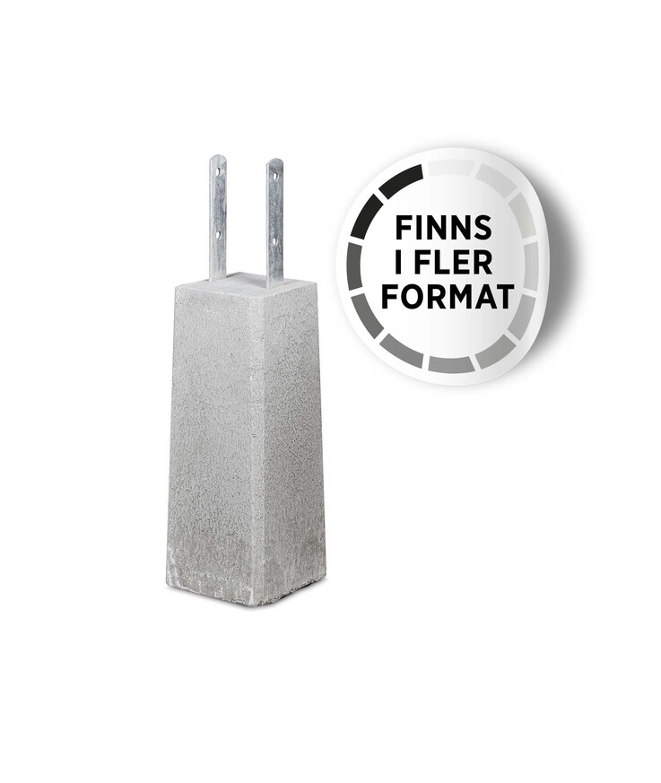 Plint fasta järn 100x700mm