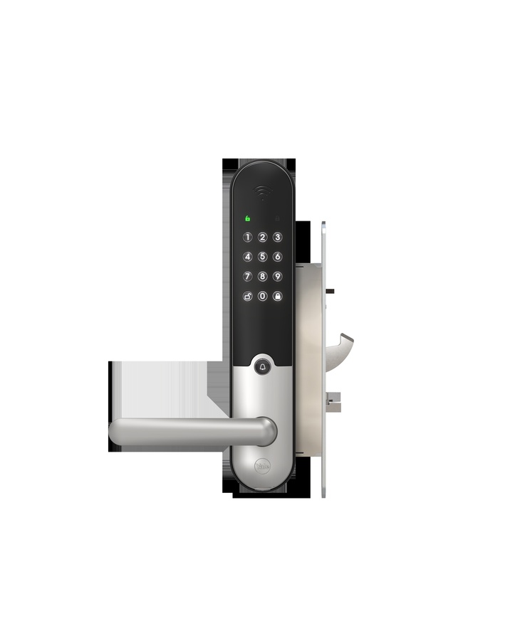 Låssats yale doorman l3 all Inclusive brushed steel