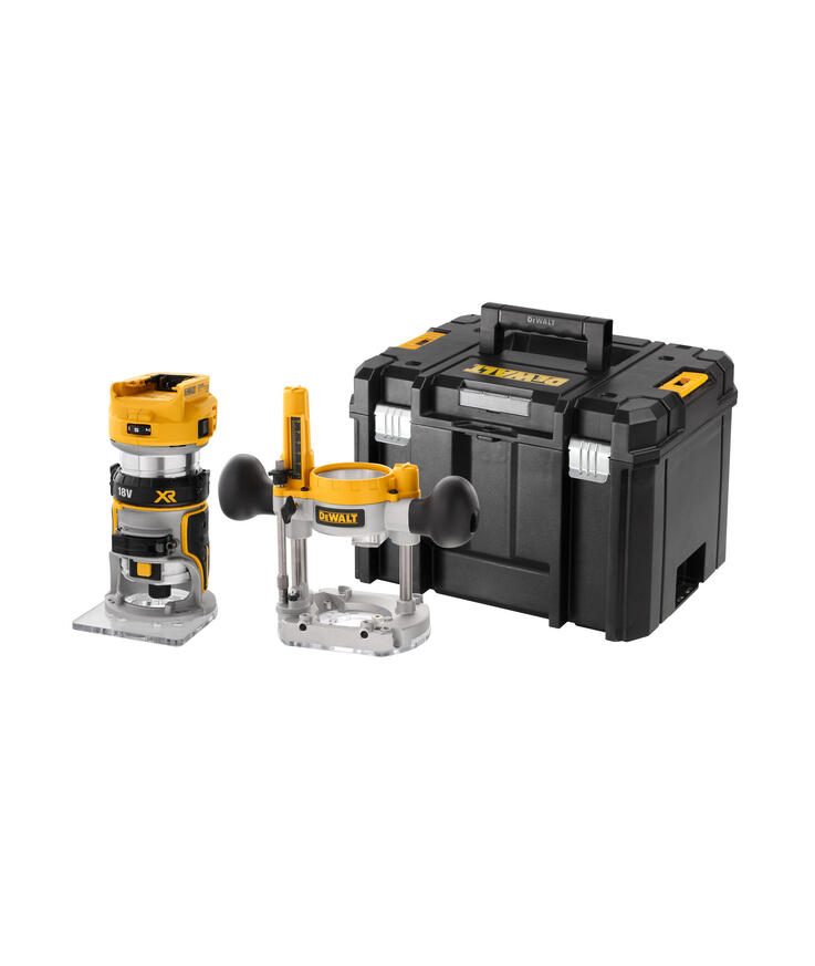 Handöverfräs dcw604nt solo Tstak 18v 8mm