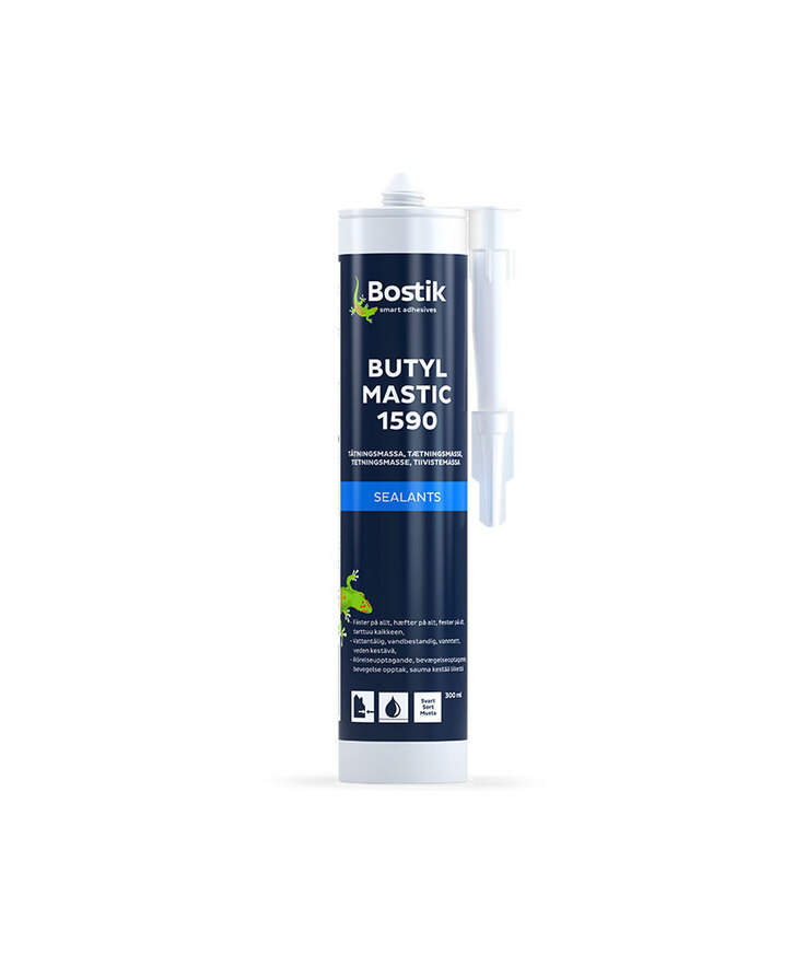 Fogmassa butyl mastic 15 90 Grå 0,3l