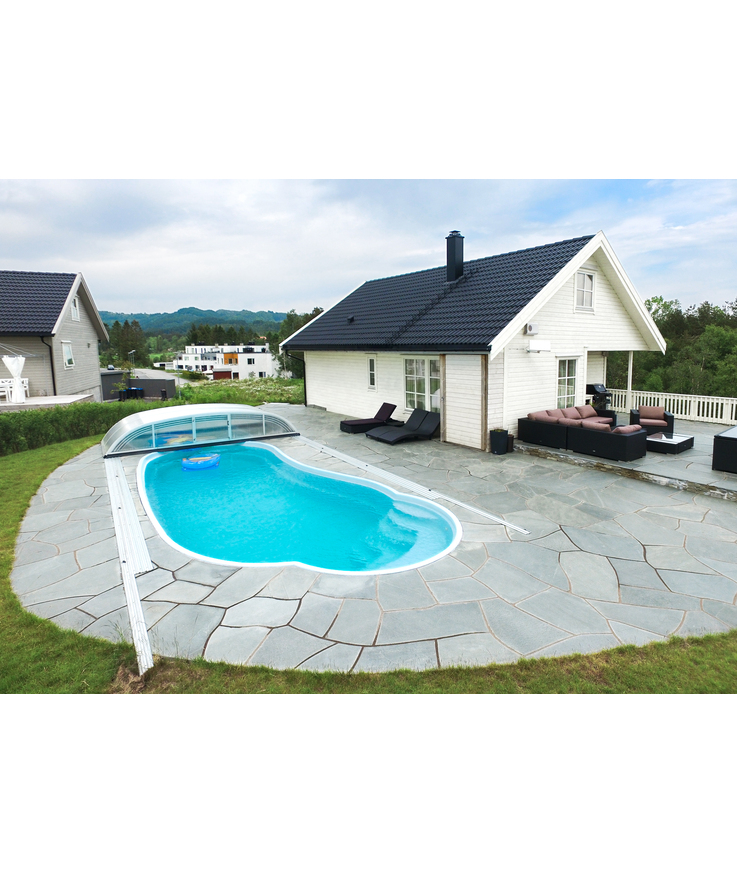 Altaskiffer oregelbunden klyvyta justerad 20mm