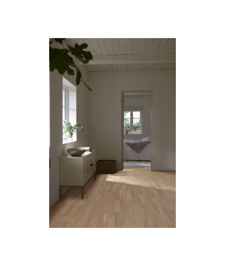 Parkett ek abetone mattlack Vit 13mm