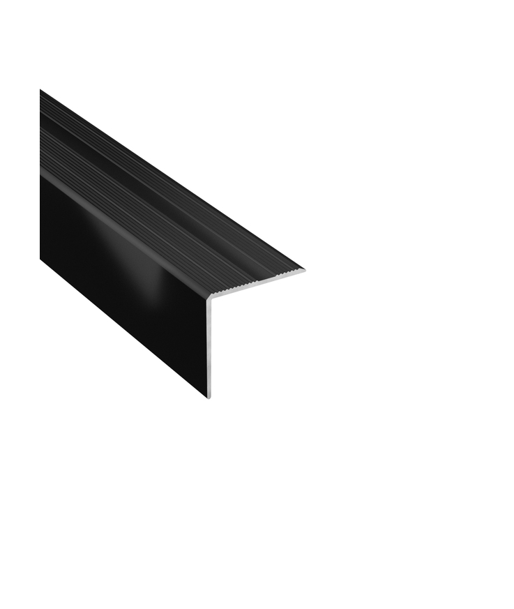Trappnos oborrad svart 40x40mm 300cm