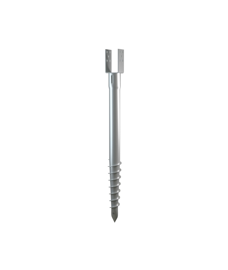 Skruv fast 3t balksko d68mm 900mm