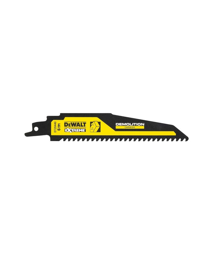 Tigersågblad dt20440-qz Carbide 6tpi 152mm