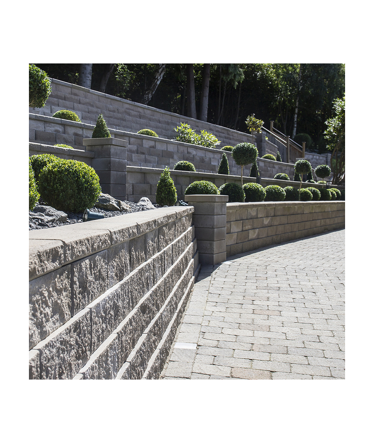 Mursten megastone 150 rakhu Grå 400x220x150mm