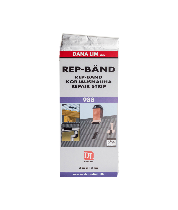 Reparationsband 988 Självhäftande bitumen 10cmx10m