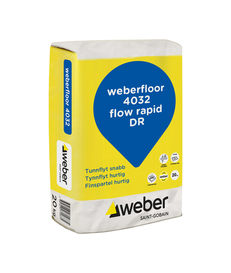 Golvbruk floor 4032 super flow Rapid dr 20kg