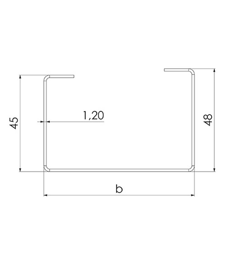 Förstärkningsregel gfr 70 Gyproc 3000mm