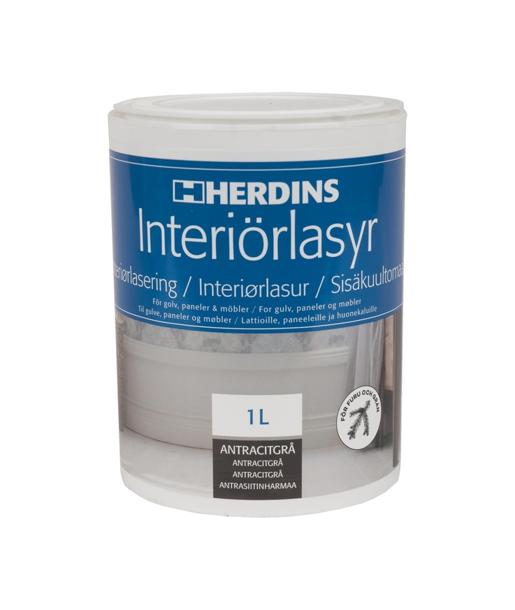 Interiörlasyr 313 antracitgrå
