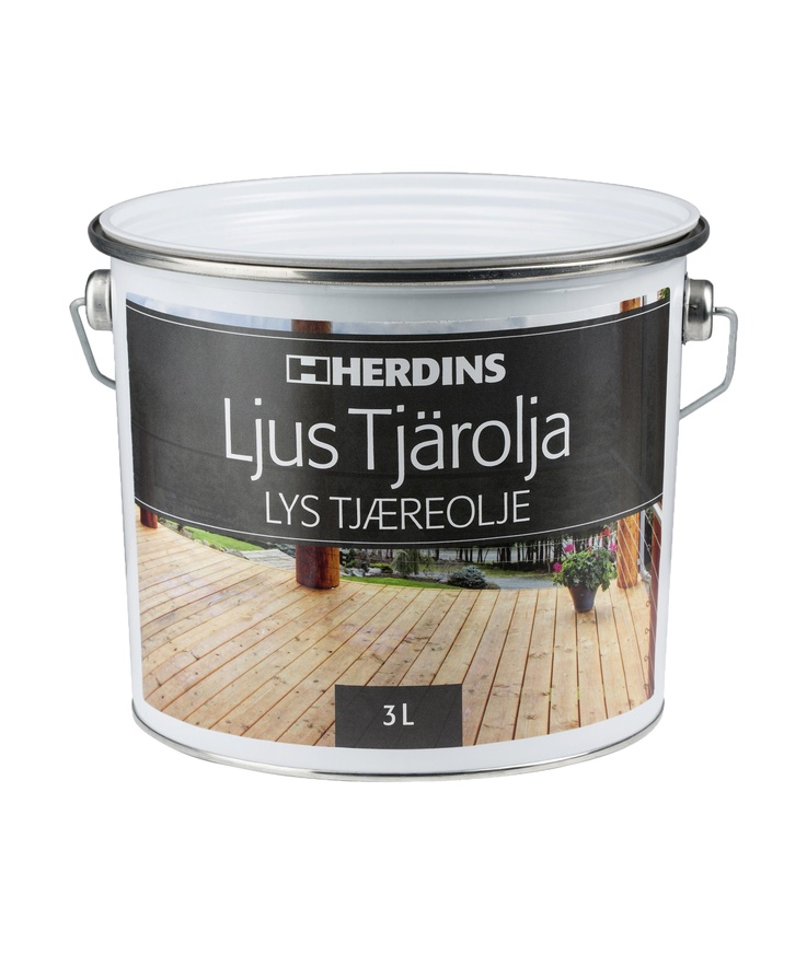 Tjärolja ljus