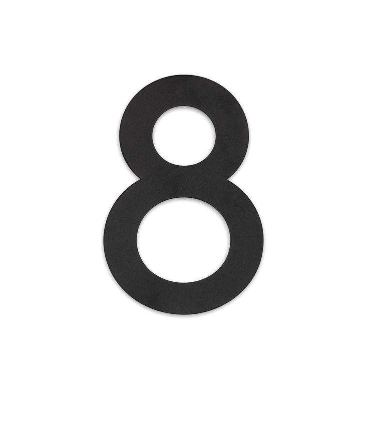 Siffra home 8 svart 210mm