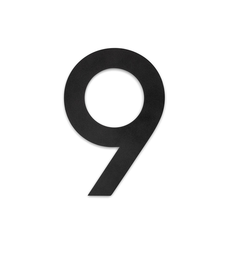 Siffra home 9 svart 210mm