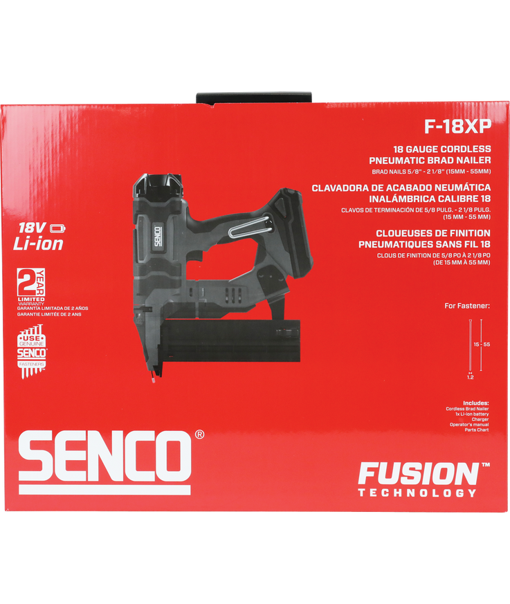 Dyckertpistol fusion f-18xp 1,2mm 0gr inkl batteri 15-55mm