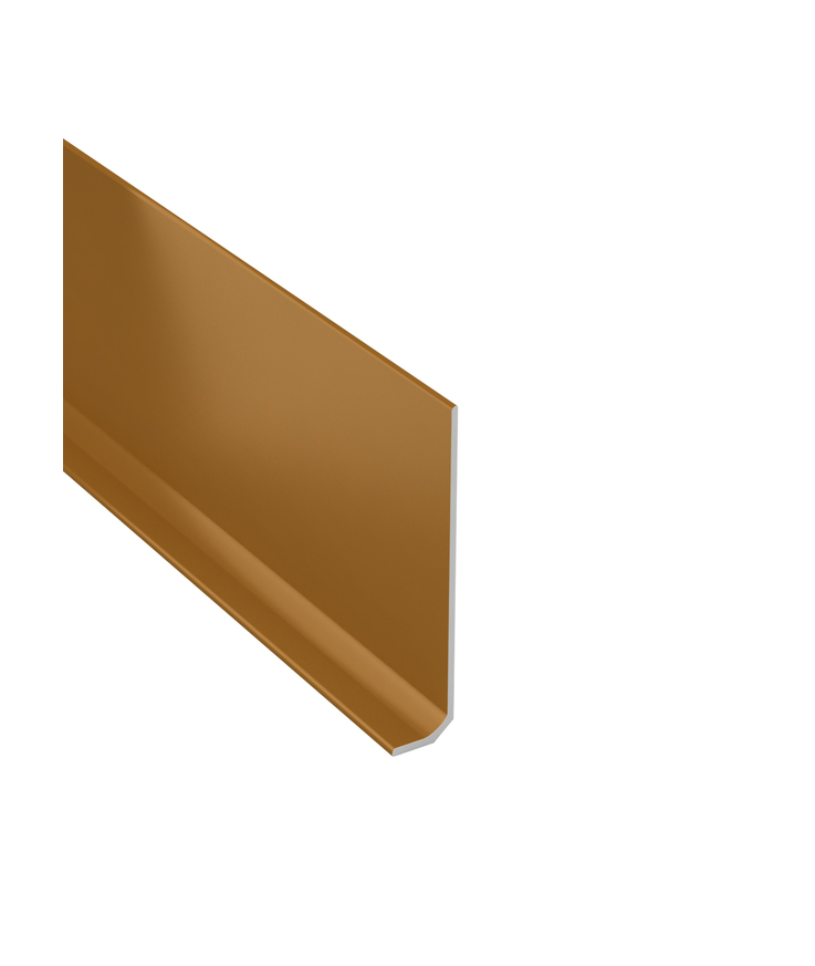 Golvsockel brun pvc 100mm