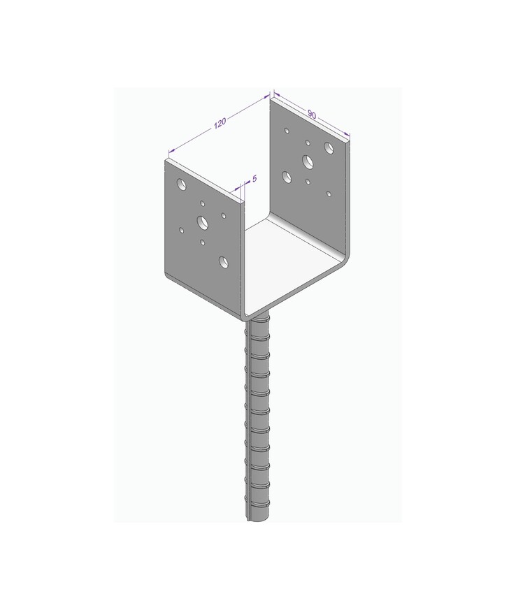 Stolpsko essve typ u 120x90